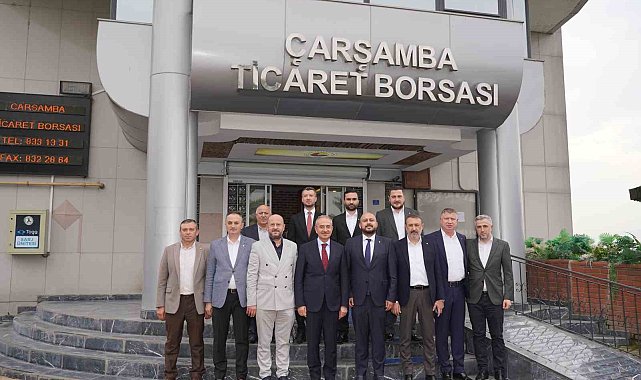 ÇTB Başkanı Yılmaz: "Ortak hedefimiz Çarşamba'nın üretim ve ticaret gücünü daha ileriye taşımak"