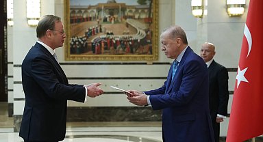 Cumhurbaşkanı Erdoğan, 5 ülkenin Büyükelçisini kabul etti