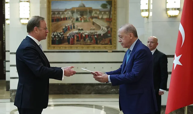 Cumhurbaşkanı Erdoğan, 5 ülkenin Büyükelçisini kabul etti