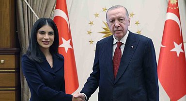 Cumhurbaşkanı Erdoğan, Özbekistan Cumhurbaşkanlığı İdaresi Başkanı Mirziyoyeva'yı kabul etti
