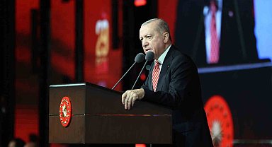 Cumhurbaşkanı Erdoğan: "Türkiye Cumhuriyetini muasır medeniyetler seviyesinin üzerine çıkarmak için var gücümüzle çalışmaya bugün bir kez daha söz veriyoruz"