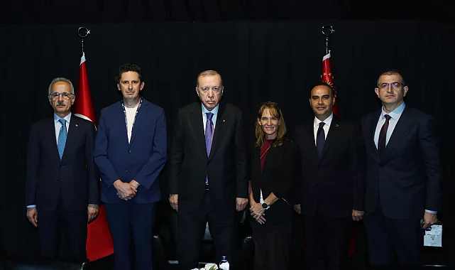 Cumhurbaşkanı Erdoğan, SpaceX yöneticilerini kabul etti