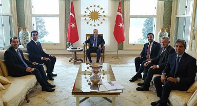 Cumhurbaşkanı Erdoğan, Tuzla Belediye Başkanı Bingöl'ü kabul etti