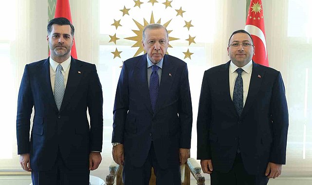Cumhurbaşkanı Erdoğan, Üsküdar Belediye Başkan Vekili Gültekin'i kabul etti
