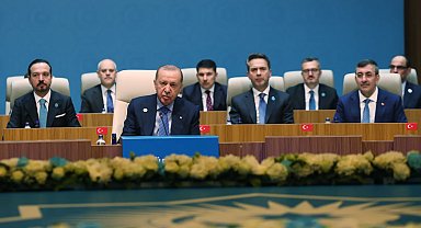 Cumhurbaşkanı Erdoğan'dan Türk Dünyası'na birlik çağrısı... Dönem başkanlığı Türkiye'ye geçti