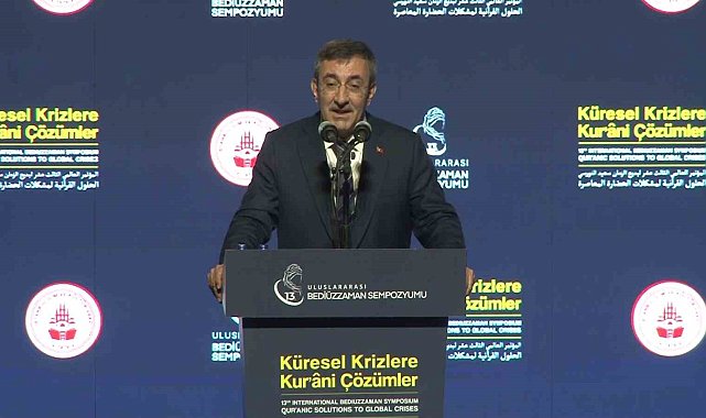 Cumhurbaşkanı Yardımcısı Cevdet Yılmaz: "FETÖ dediğimiz yapılanma insanların aklına ipotek koyup onları adeta makineye dönüştürdü"