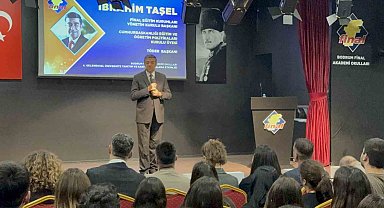 Cumhurbaşkanlığı Eğitim ve Öğretim Politikaları Kurulu Üyesi Taşel'den gençlere 'dünya ile yarışın' mesajı
