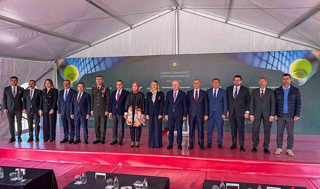 Cumhurbaşkanlığı Tenis Kupası'nın açılış töreni gerçekleştirildi