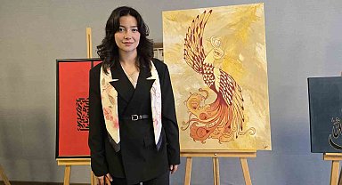 Cumhuriyet Bayramı sergisinde Türk kültürünü yansıtan eserler dikkat çekti