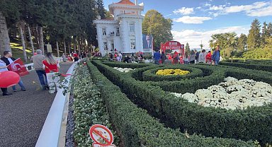 Cumhuriyet Bayramı'nda Atatürk Köşkü'ne yoğun ilgi