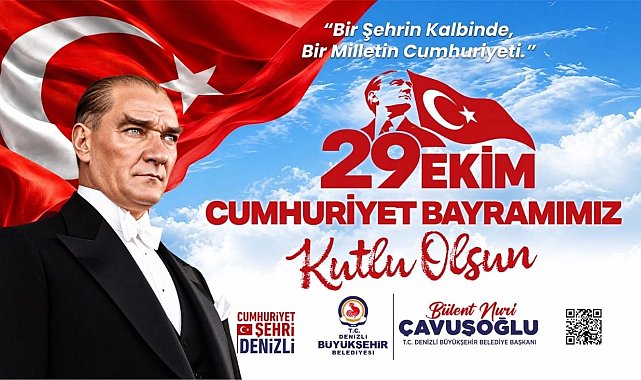 Cumhuriyet coşkusu Denizli'yi saracak