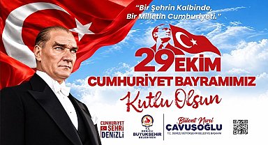 Cumhuriyet coşkusu Denizli'yi saracak