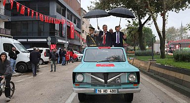 Cumhuriyetin en güzel korteji Gürsu'da