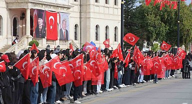 Cumhuriyetin temellerinin atıldığı Sivas'ta Cumhuriyetin 103. yılı coşkuyla kutlandı