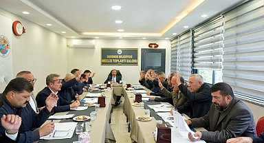 Darende Belediyesi Ekim Ayı Meclis Toplantısı'nı gerçekleştirdi