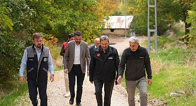 Darende'de asfalt çalışmaları için inceleme yapıldı