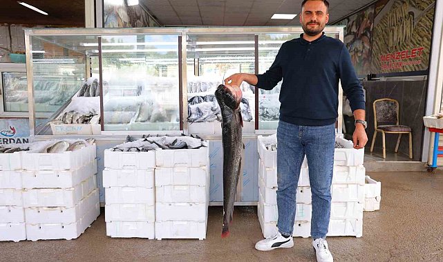 Denize kıyısı olmayan Kahramanmaraş'ta balık pazarı hareketlendi