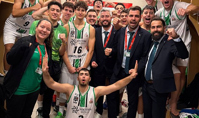Denizli Basket Gençler Ligi'nden iki galibiyetle döndü