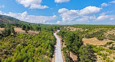 Denizli Büyükşehir iki ilçeyi modern yolla birbirine bağladı