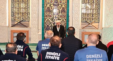 Denizli Büyükşehir'den kahraman itfaiyecilere vefa
