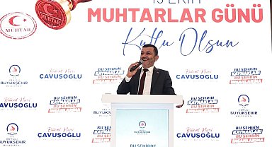 Denizli Büyükşehirden muhtarlarla birlik ve dayanışma buluşması
