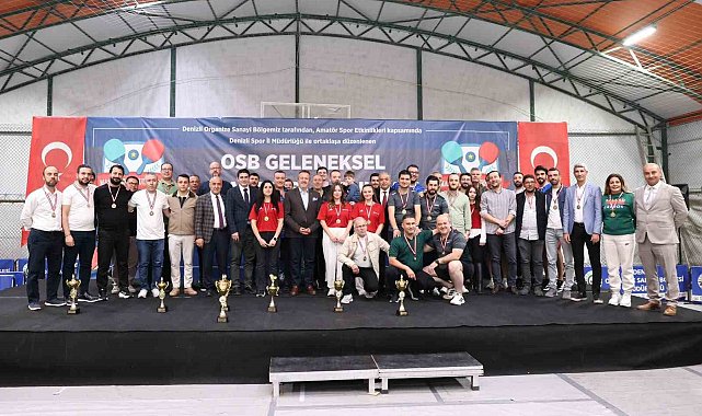 Denizli OSB 7. Masa Tenisi Turnuvası şampiyonu belli oldu