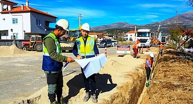 Denizli Tavas Kızılca'nın altyapısı yenilendi