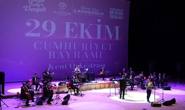 Denizli'de Cumhuriyet coşkusu etkinliklerle başladı