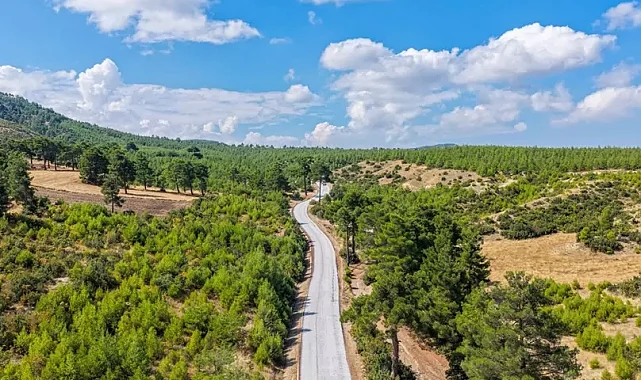 Denizli'de Honaz ve Bozkurt'u yakınlaştıran yol hamlesi