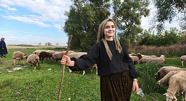 Devlet desteğiyle çiftçi olan genç kadın, hayallerine kavuştu