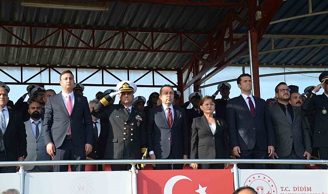 Didim'de 29 Ekim Cumhuriyet bayramı coşkusu yaşandı