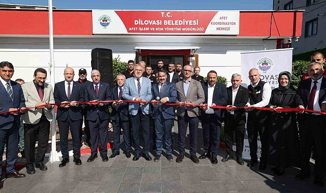 Dilovası'nda Afet Koordinasyon Merkezi hizmete açıldı