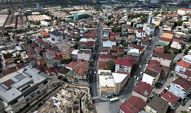 Dilovası'nda yollar yenileniyor, ulaşımın rahatlatılması hedefleniyor