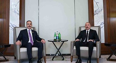 Dışişleri Bakanı Fidan, Azerbaycan Cumhurbaşkanı Aliyev tarafından kabul edildi