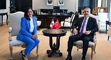 Dışişleri Bakanı Fidan, Kanadalı mevkidaşı Anand ile görüştü