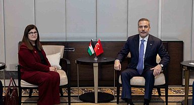 Dışişleri Bakanı Hakan Fidan, Filistinli mevkidaşı Şahin ile İstanbul'da görüştü