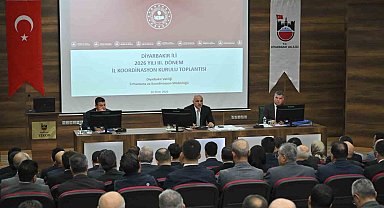 Diyarbakır'da 2026 yılı 3. dönem İl Koordinasyon Kurulu toplantısı