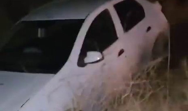 Diyarbakır'da araç yoldan çıkıp takla attı: 1 yaralı