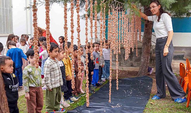 Diyarbakır'da çocuklarla bağbozumu etkinliği yapıldı