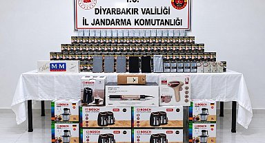 Diyarbakır'da kaçakçılık operasyonlarında 32 şüpheli hakkında işlem yapıldı