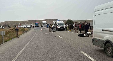 Diyarbakır'da minibüs ile motosiklet çarpıştı: 1 ölü