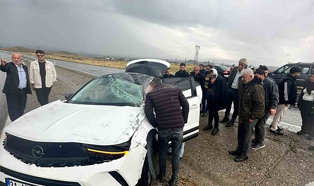 Diyarbakır'da trafik kazası: 1 yaralı