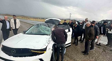 Diyarbakır'da trafik kazası: 1 yaralı
