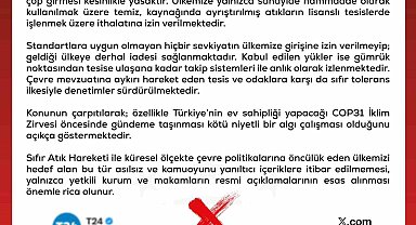 DMM: "'Avrupa çöpünü Türkiye'ye döküyor' yönündeki paylaşımlar manipülasyon içermektedir"