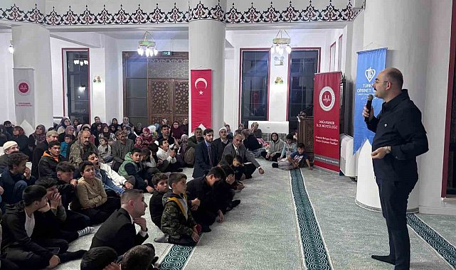 Doğanşehir'de cami-aile buluşması programı düzenlendi