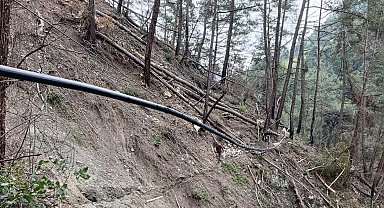 Dörtyol'da 500 metrelik içme suyu hattı yenilendi