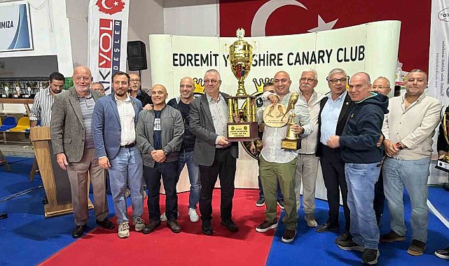 Dünyanın en prestijli kanaryaları Edremit'te yarıştı: