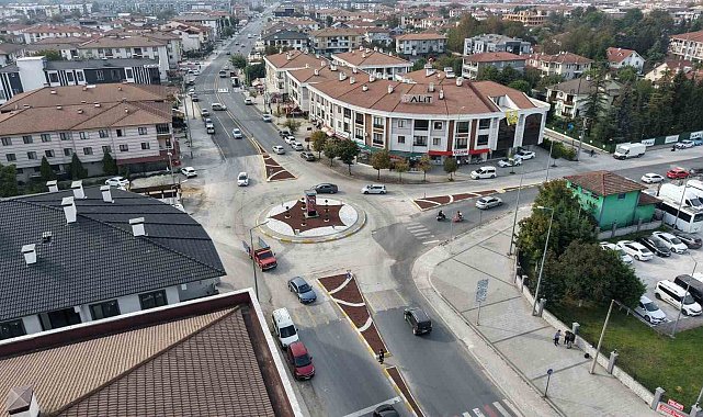 Düzce şehir merkezinde trafik akışına düzen geldi