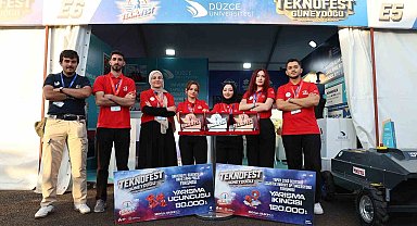 Düzce Üniversitesi beş alanda 5 ödülle