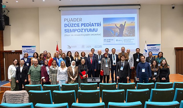 Düzce Üniversitesi ev sahipliğinde pediatri sempozyumu gerçekleştirildi